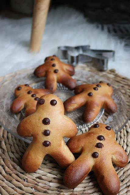 Mannele (bonhomme de la Saint-Nicolas) vegan, sans beurre