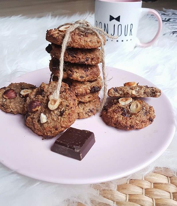 Petits moelleux façon cookies banane et flocons d’avoine