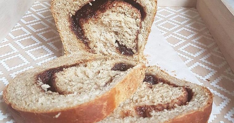 Brioche ultra moelleuse à la cannelle (healthy et vegan)
