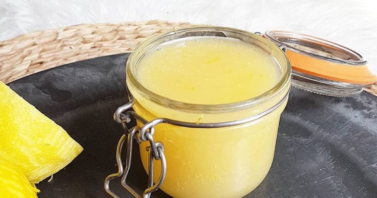 Lemon curd acidulé vegan et healthy (sans matières grasses)
