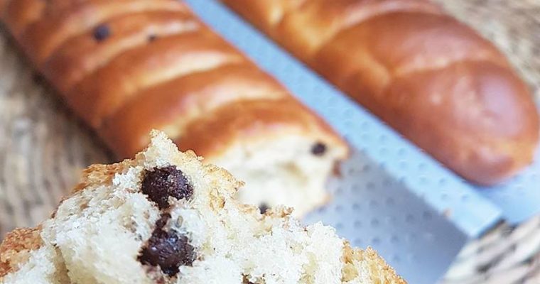 Baguettes viennoises nature ou pépites de chocolat noir, sans beurre, sans sucres raffinés, vegan