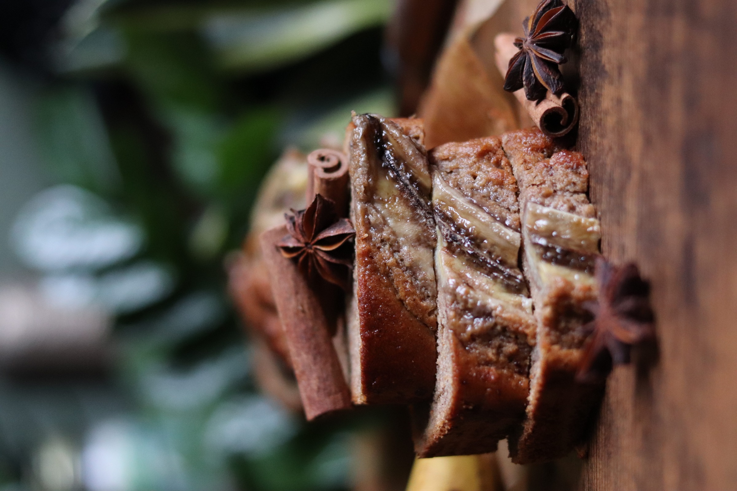 Banana bread vegan façon pain d’épices (épicé ou nature), sans MG ajoutées