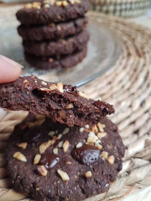 Cookies Chocolat-noisettes Et Sarrasin Sans Gluten Et Vegan – By Flora B