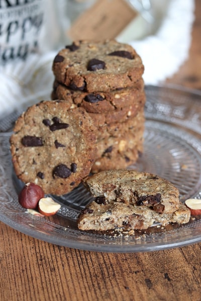 Cookies Choco Noisettes Vegan Et Sans Gluten (sans Sucres Ajoutés Et ...