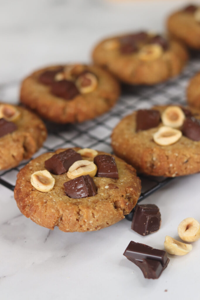 Cookies Vegan Et Sans Gluten, Noisette Et Chocolat Noir – By Flora B